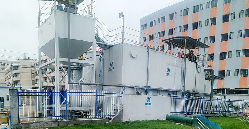 廣州市白云區石馬村一體化污水處理項目工程