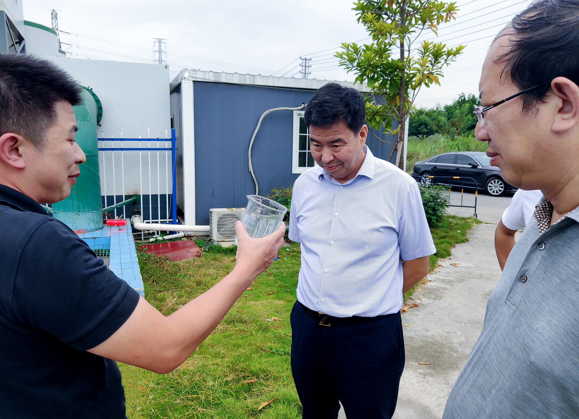 裝配式污水廠出水情況