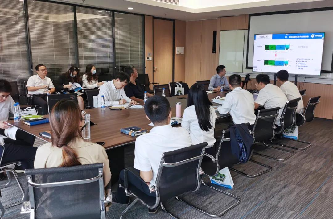 鵬凱環(huán)境與中交第四航務(wù)工程勘察設(shè)計(jì)院有限公司探討工藝原理